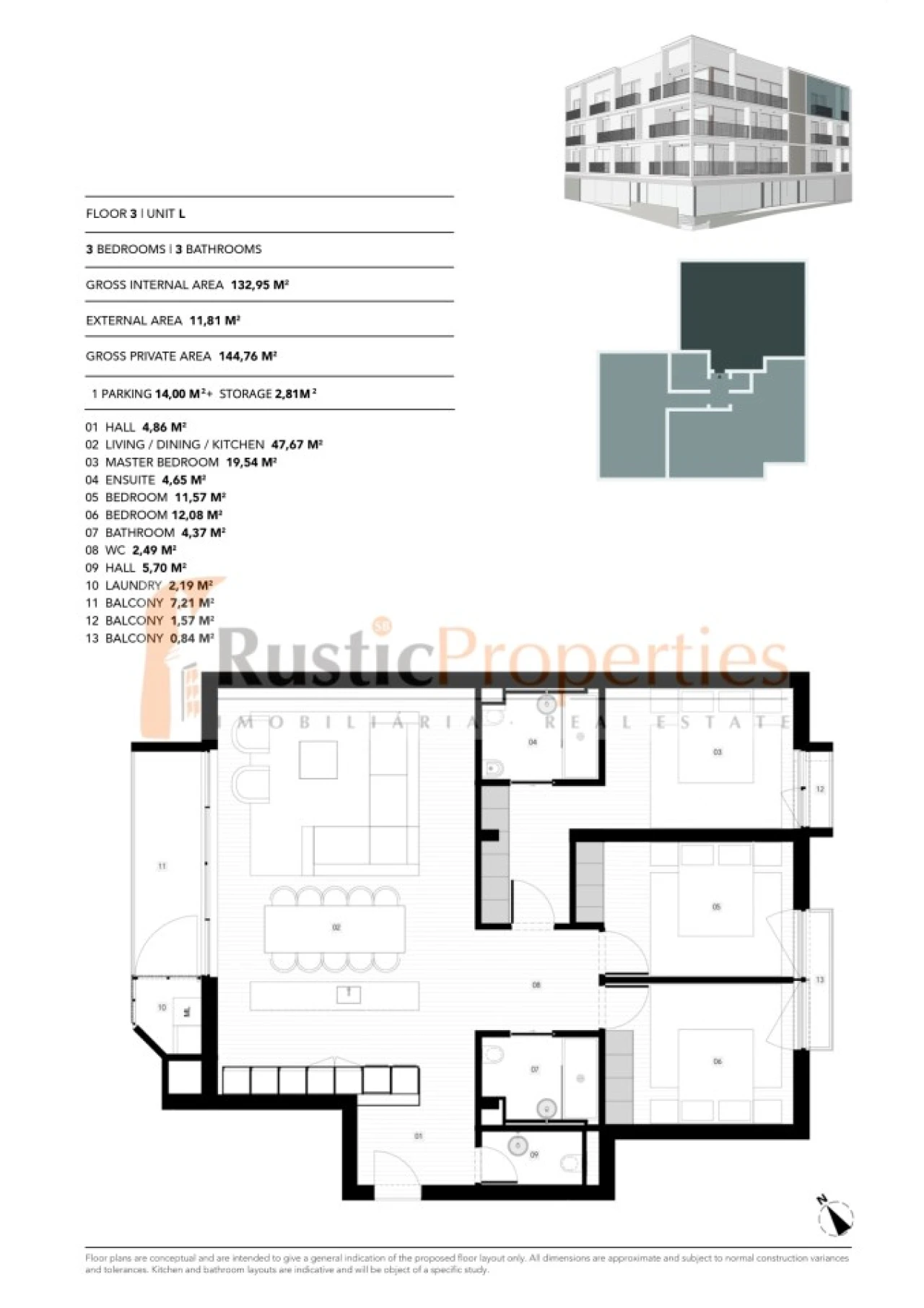 Apartamento T3 para Venda em Almancil Foto 9
