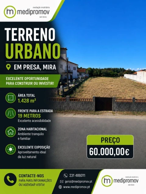 Terreno P/ Prédio para Venda em Mira