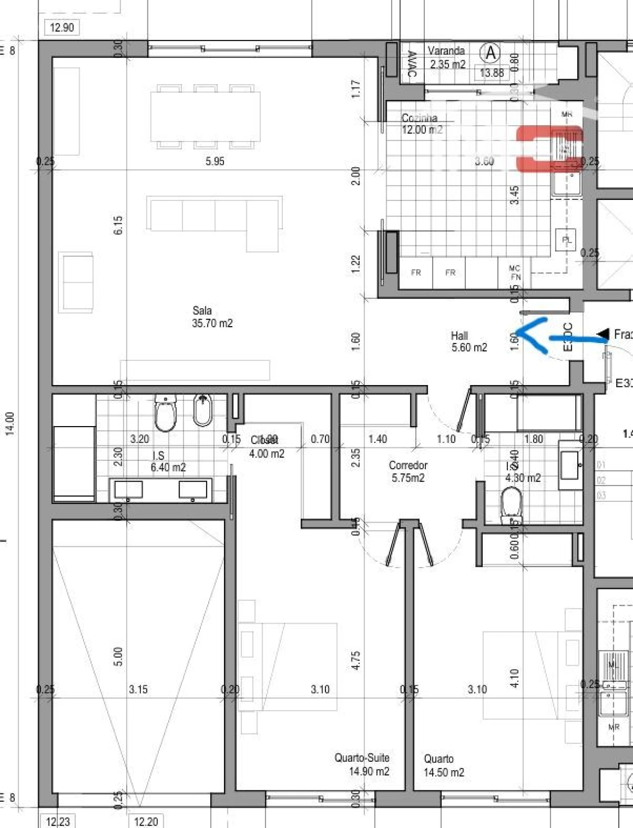 Apartamento T2 para Venda em Montijo e Afonsoeiro Foto 35