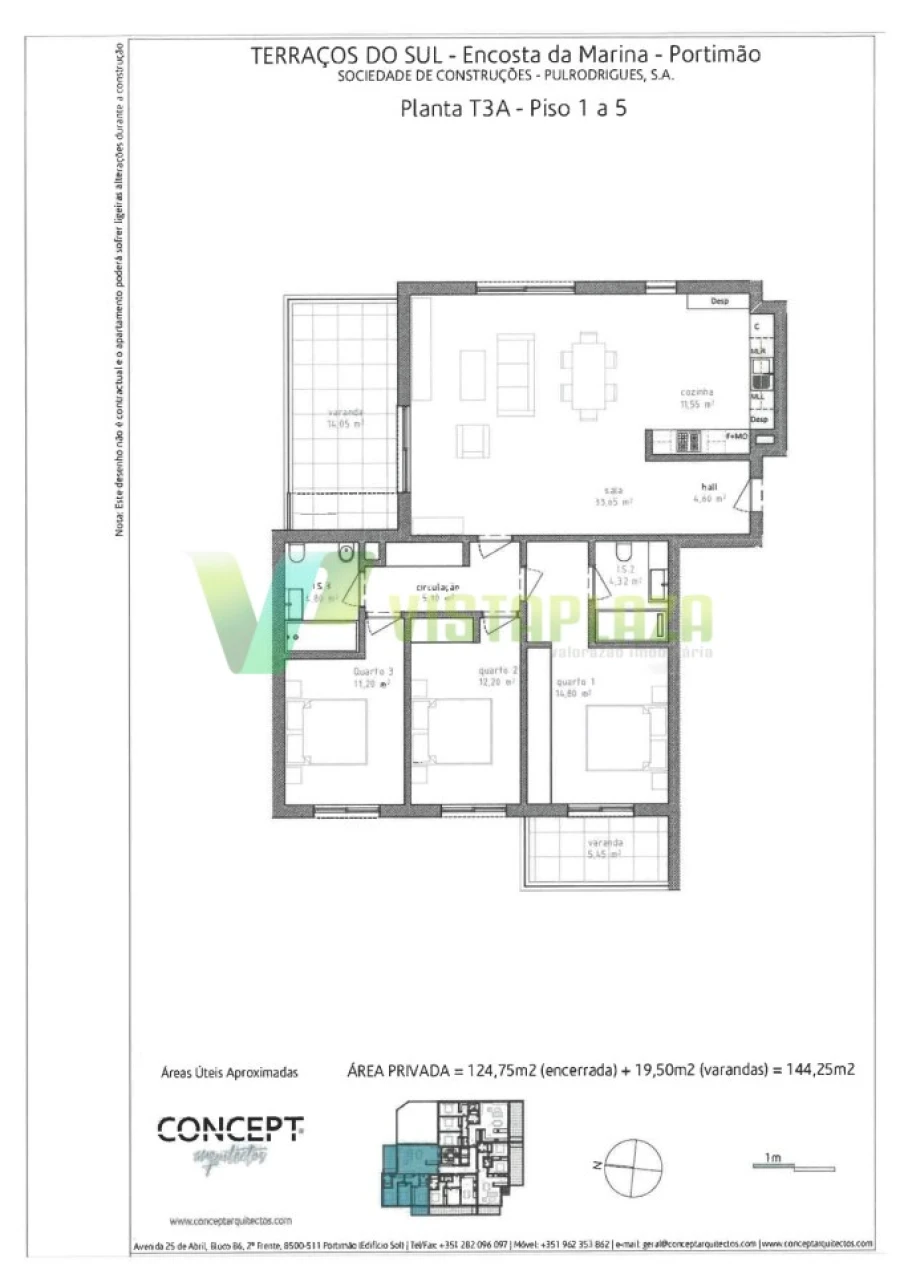 Apartamento T3 para Venda em Portimão Foto 34