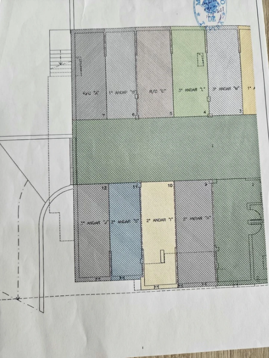 Apartamento T1 para Venda em Tavira (Santa Maria e Santiago) Planta 1