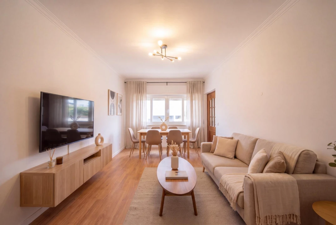 Apartamento T1 para Venda em Carcavelos e Parede Foto 3
