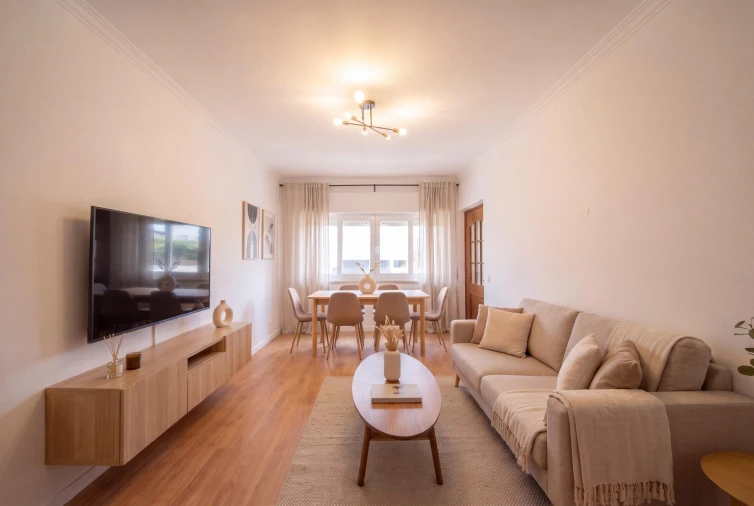 Apartamento T1 para Venda em Carcavelos e Parede Foto 3