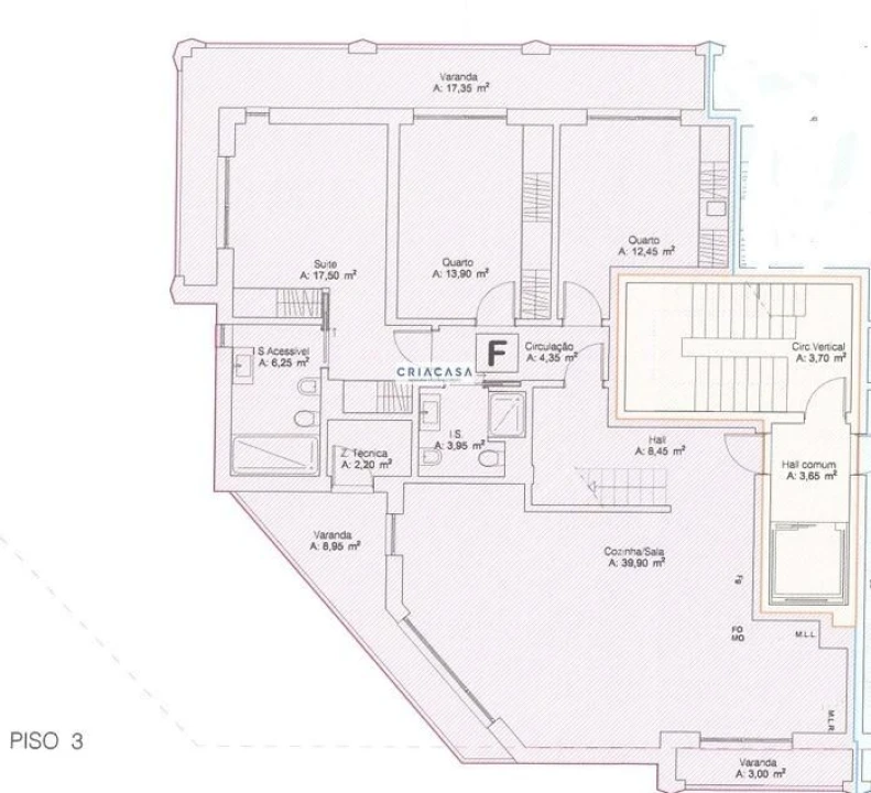 Apartamento T5 para Venda em Viseu Foto 39
