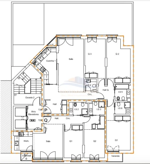 Apartamento T3 para Venda em Alvalade