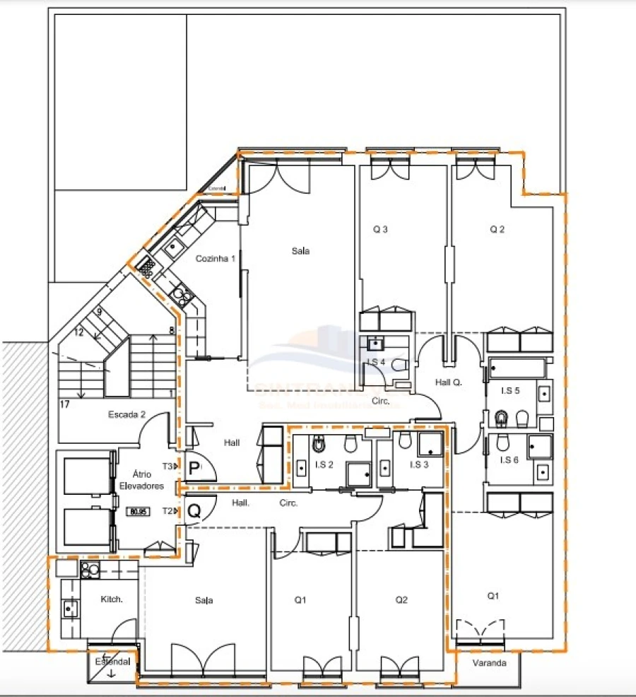 Apartamento T3 para Venda em Alvalade Foto 20