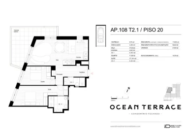 Apartamento T2 para Venda em Matosinhos e Leça da Palmeira