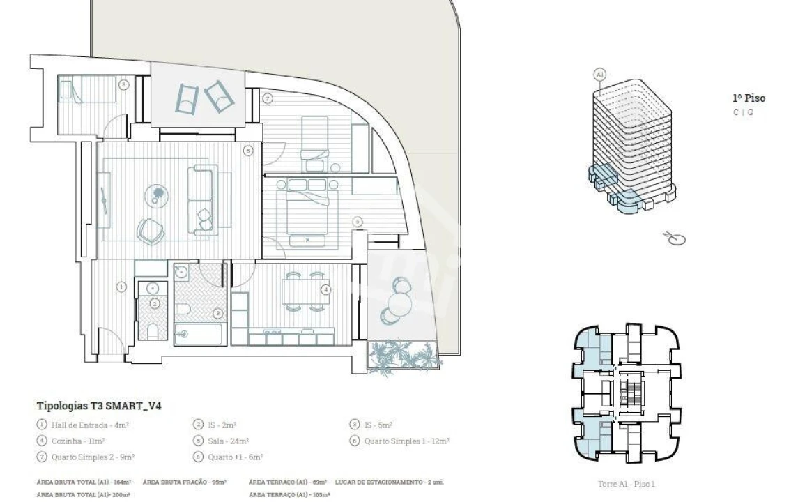 Apartamento T3 para Venda em Paranhos Foto 9