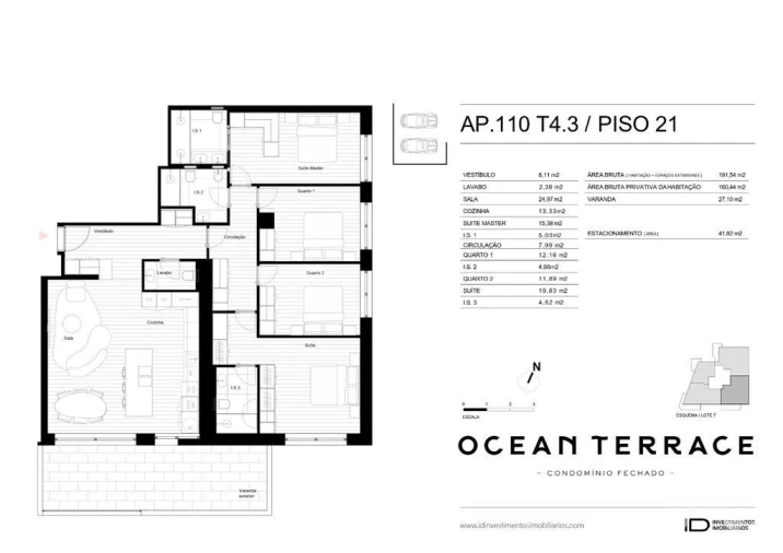 Apartamento T4 para Venda em Matosinhos e Leça da Palmeira Foto 12