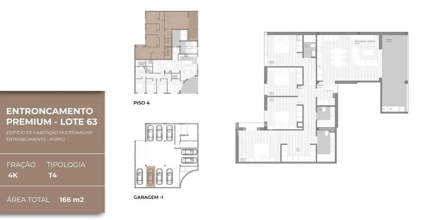 Apartamento T4 para Venda em São João Baptista Foto 9