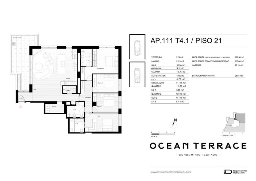 Apartamento T4 para Venda em Matosinhos e Leça da Palmeira Foto 12
