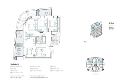 Apartamento T3 para Venda em Paranhos