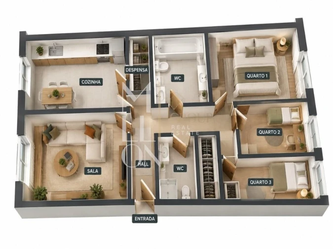 Apartamento T3 para Venda em Quinta do Conde Foto 26