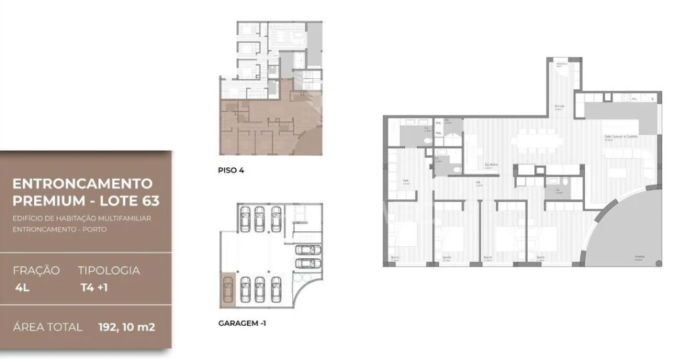 Apartamento T4 para Venda em São João Baptista Foto 9