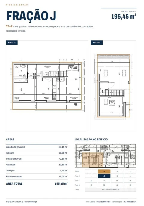 Apartamento T4 para Venda em Atouguia da Baleia