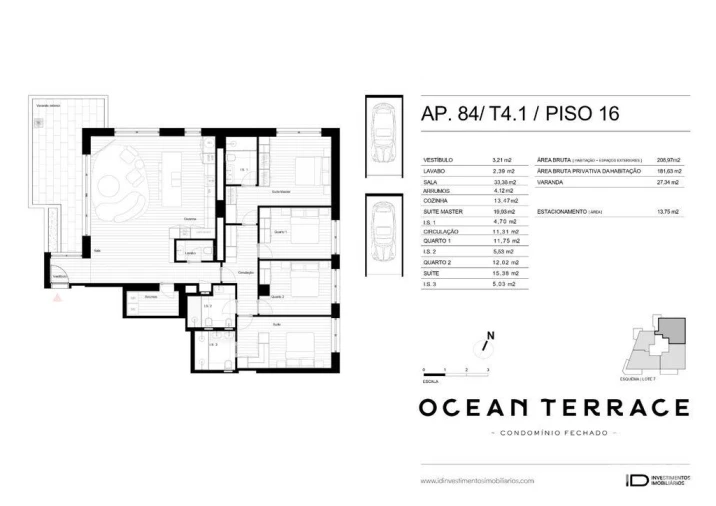 Apartamento T4 para Venda em Matosinhos e Leça da Palmeira Foto 8
