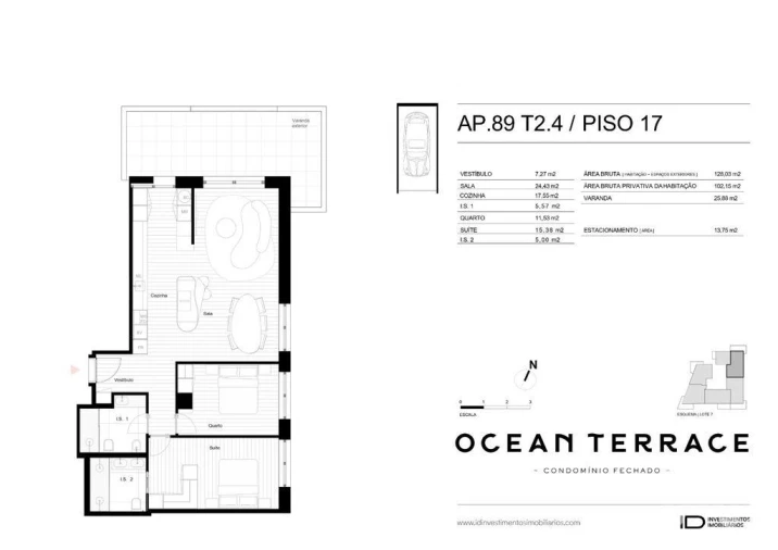 Apartamento T2 para Venda em Matosinhos e Leça da Palmeira Foto 12