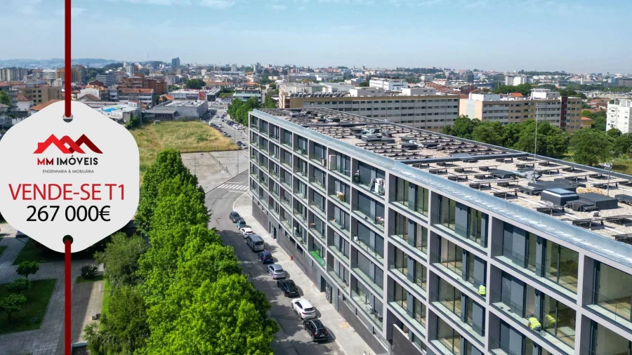 Apartamento T1 para Venda em Pedrouços