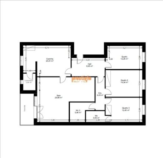 Apartamento T3 para Venda em Nogueira, Fraião e Lamaçães Foto 34