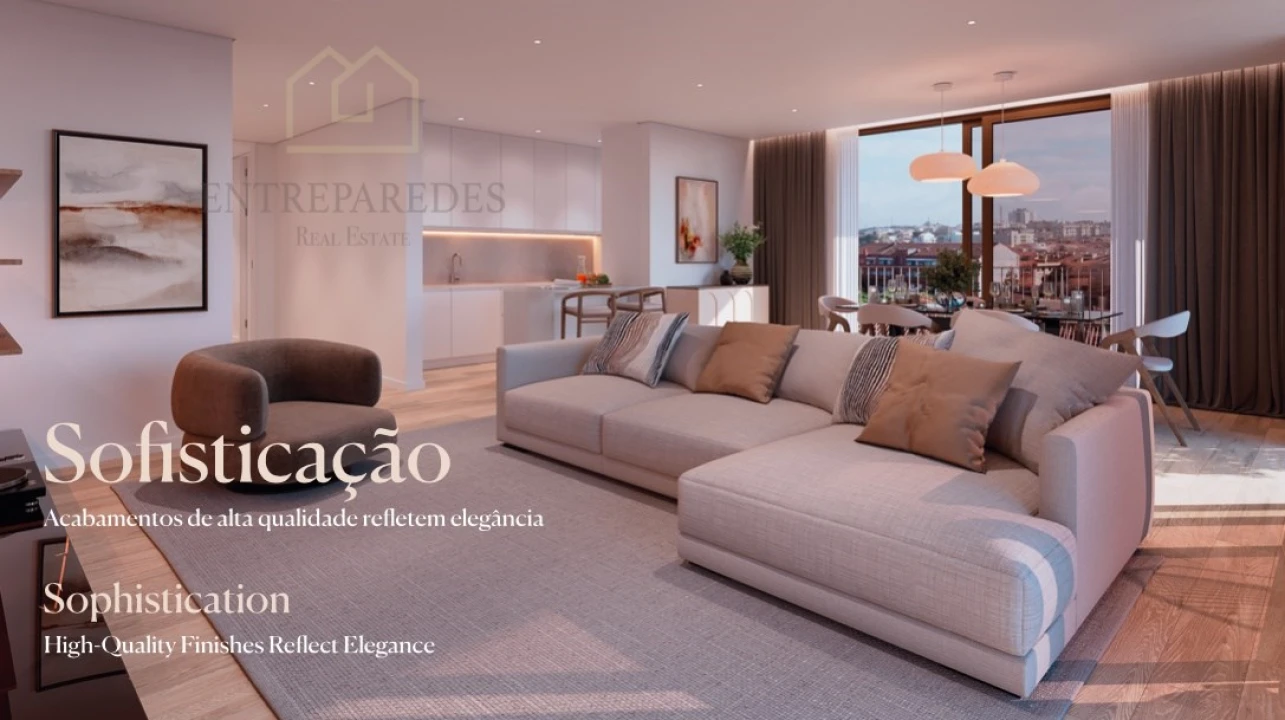 Apartamento T1 para Venda em São Felix da Marinha Foto 2