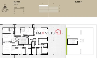 Apartamento T1 para Venda em Leiria, Pousos, Barreira e Cortes