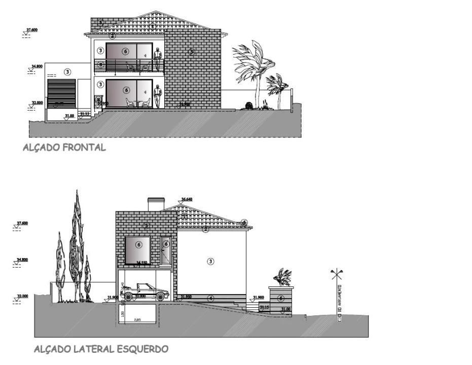 Moradia T4 para Venda em Porto Santo Planta 5