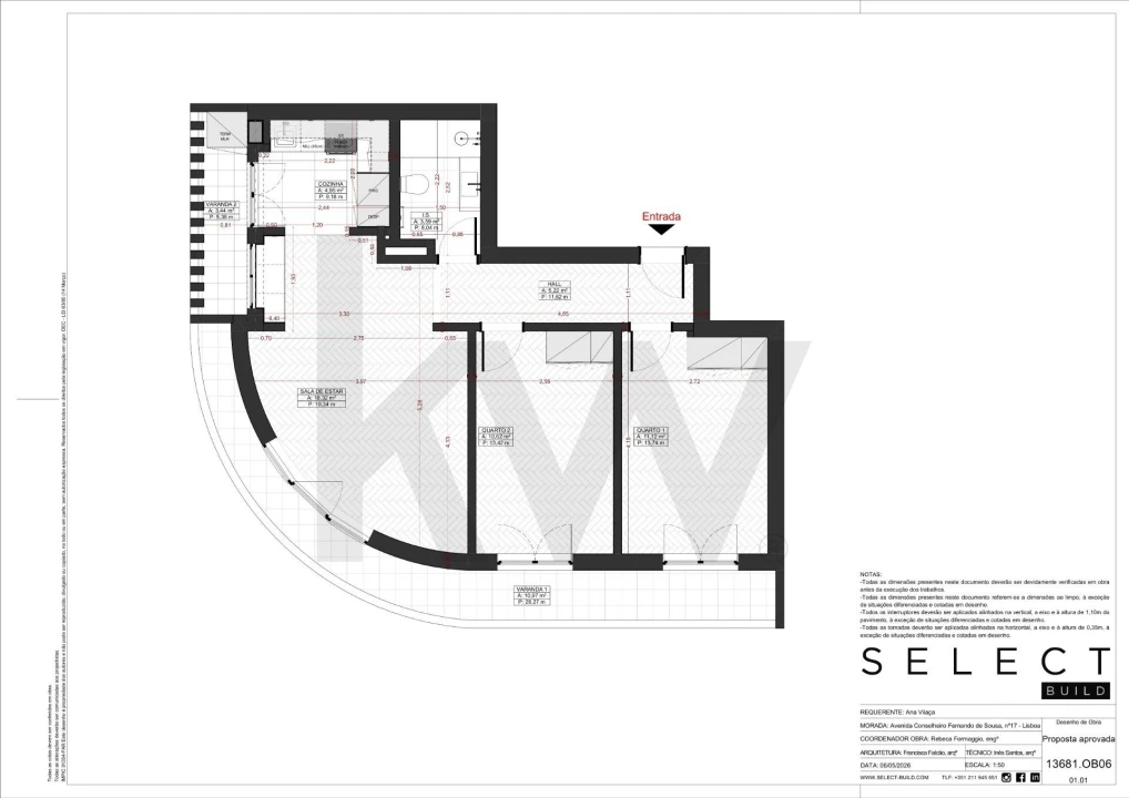 Apartamento T2 para Arrendamento em Campolide Foto 39
