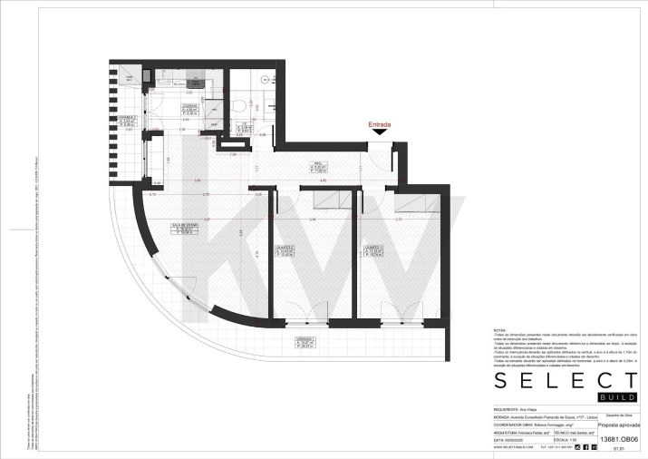 Apartamento T2 para Arrendamento em Campolide Foto 39