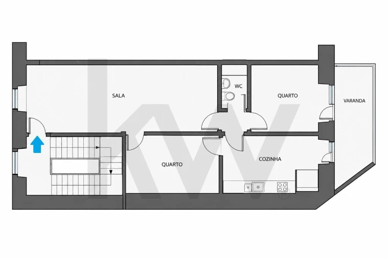 Apartamento T2 para Arrendamento em Arroios Foto 28