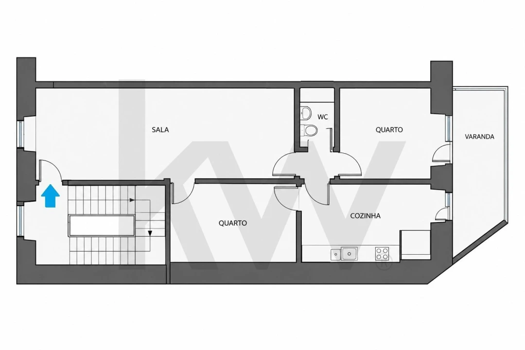 Apartamento T2 para Arrendamento em Arroios Foto 28