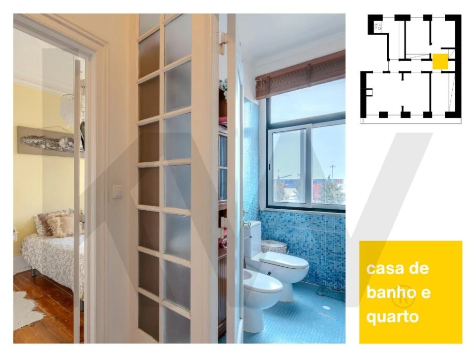 Apartamento T3 para Venda em Beato Foto 25