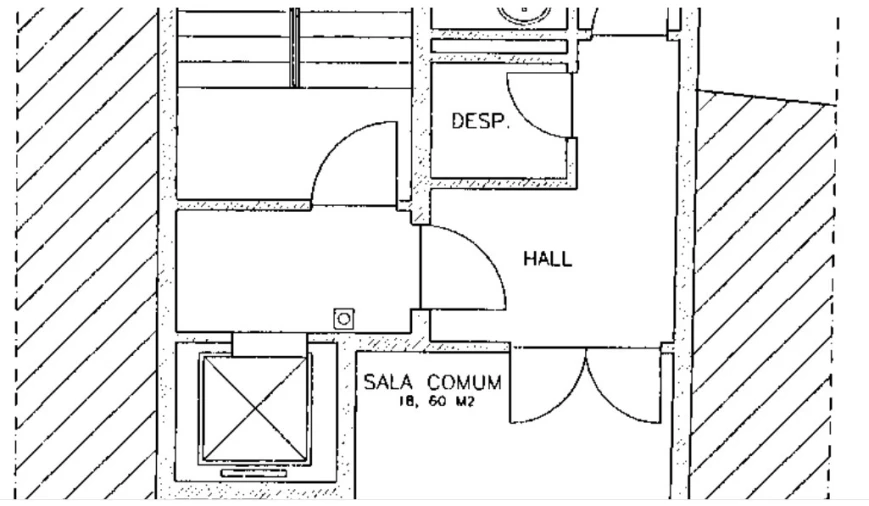 Apartamento T1 para Venda em Paranhos Planta 1