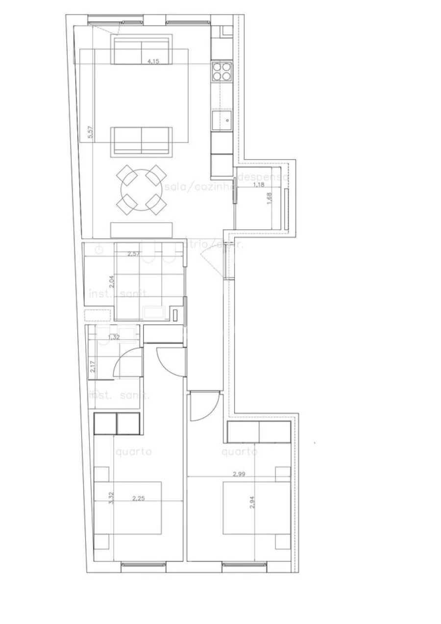 Apartamento T2 para Venda em Bonfim Foto 11