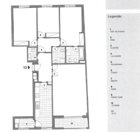 Apartamento T3 para Venda em Campanhã
