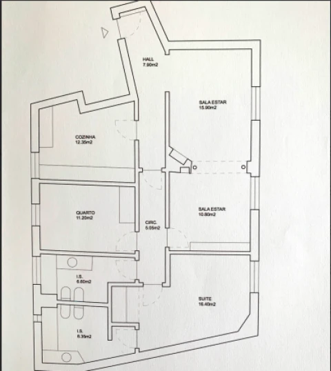 Apartamento T2 para Venda em Misericórdia