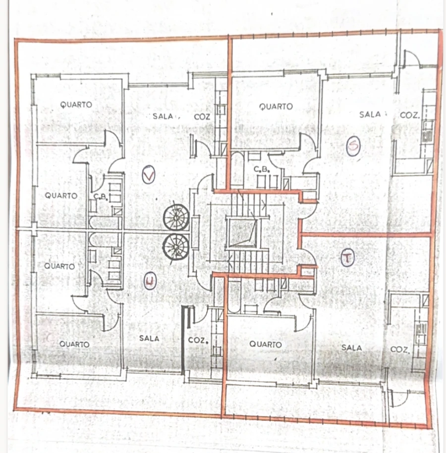 Apartamento T1 para Venda em Quarteira Planta 2
