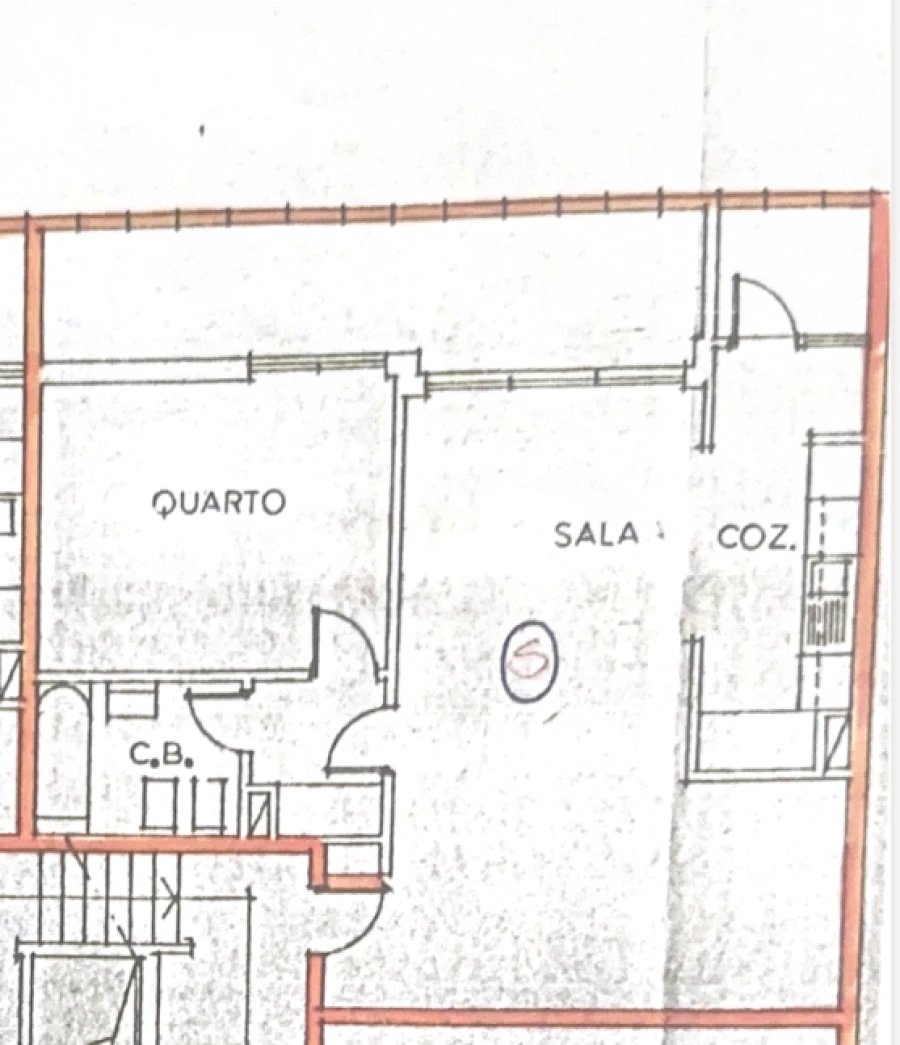 Apartamento T1 para Venda em Quarteira Planta 1