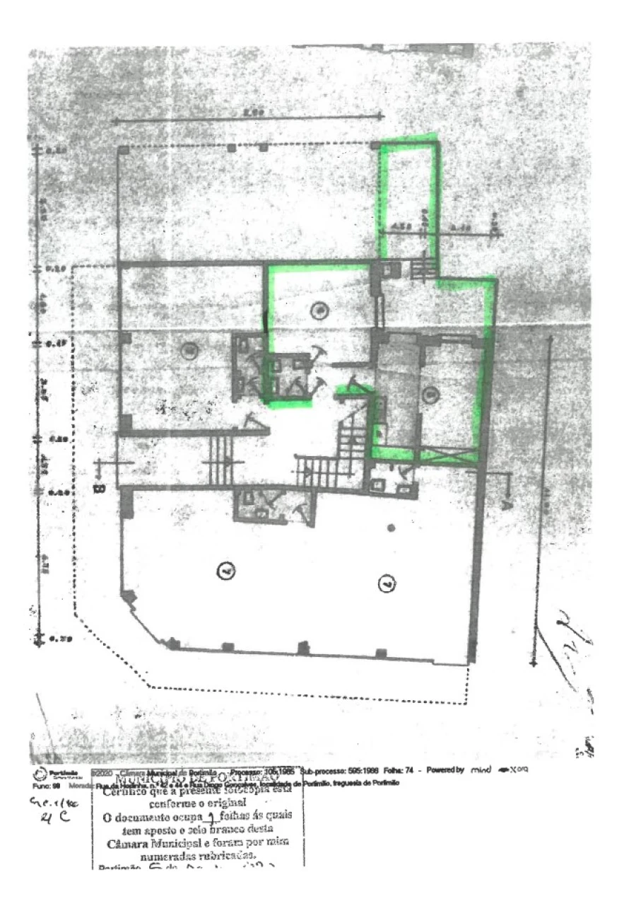 Apartamento T1 para Venda em Portimão Planta 1