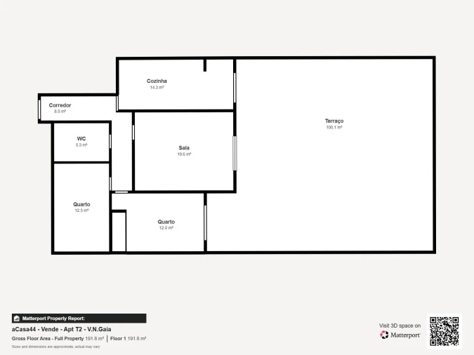Apartamento T2 para Venda em Vilar de Andorinho Foto 22