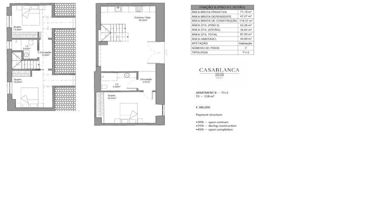 Apartamento T3 para Venda em Vila Real de Santo Antonio Foto 5