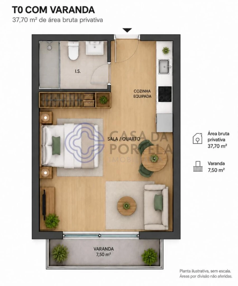 Apartamento para Venda em Campanhã Planta 1