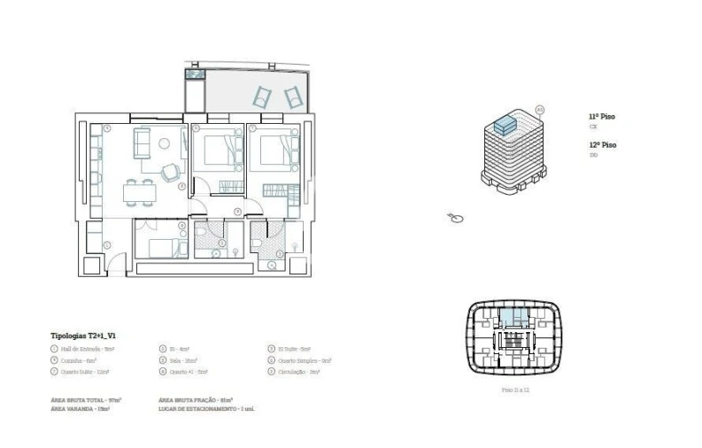 Apartamento T2 para Venda em Paranhos Foto 5