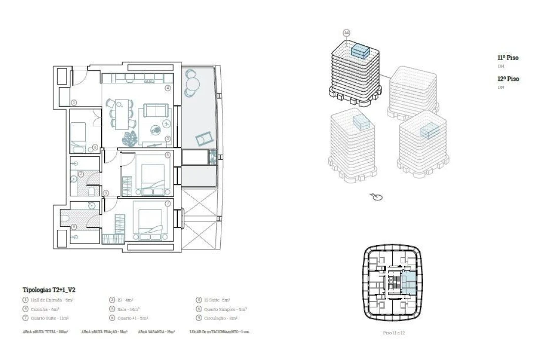 Apartamento T2 para Venda em Paranhos Foto 1