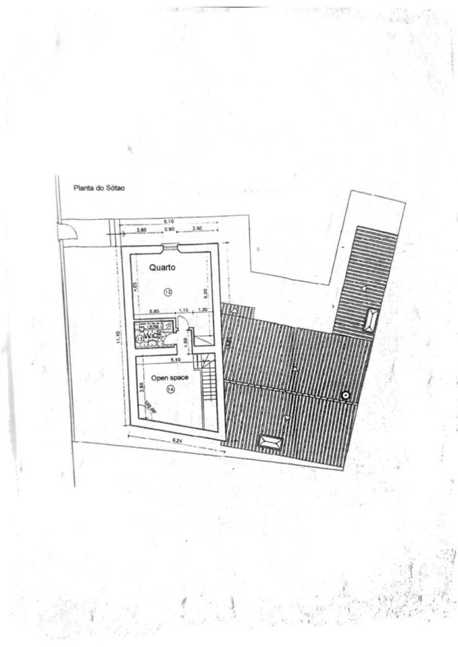 Moradia T3 para Venda em Vidais Planta 3