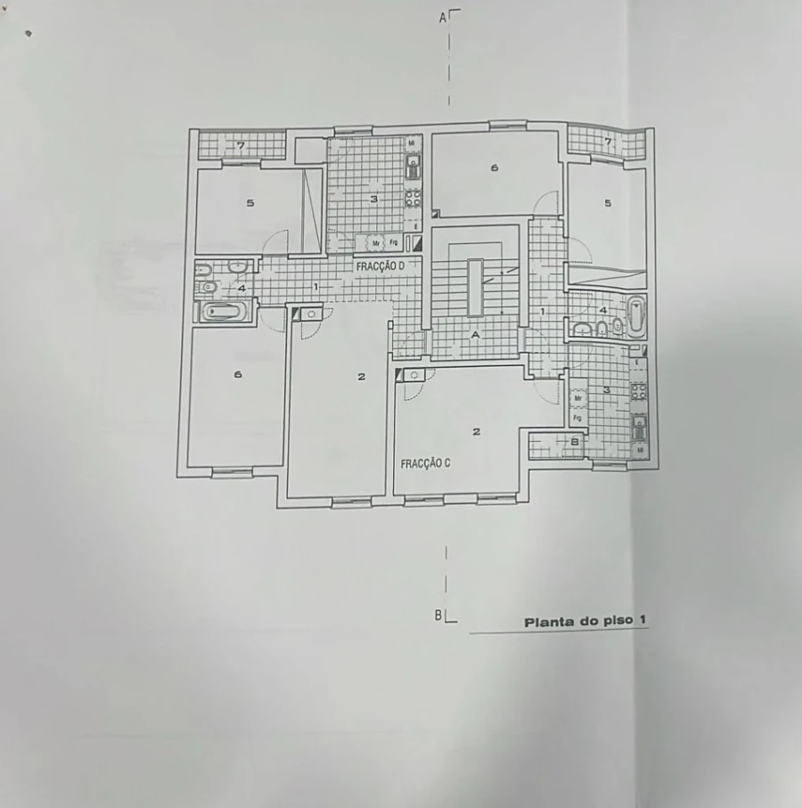 Apartamento T2 para Venda em Quinta do Conde Planta 1