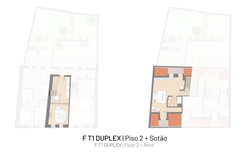 Apartamento T1 para Venda em Santo António Planta 1