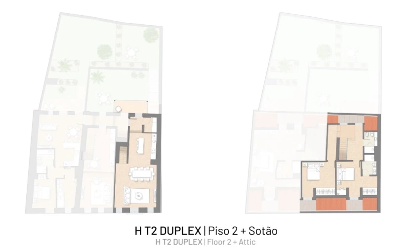 Apartamento T2 para Venda em Santo António Planta 1