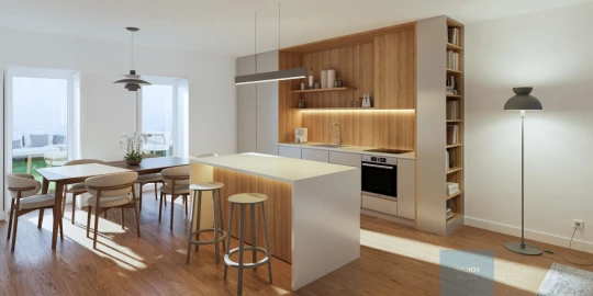 Apartamento T2 para Venda em Santo António