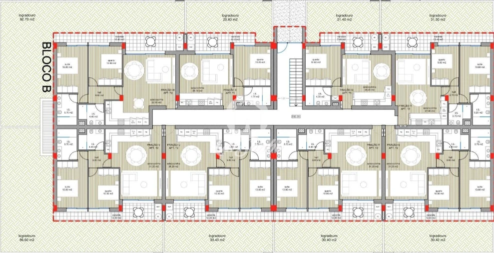 Apartamento T1 para Venda em Alvelos Foto 4