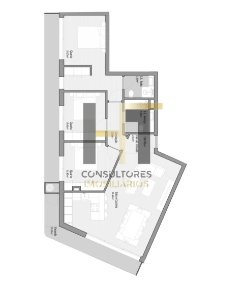 Apartamento T3 para Venda em Bougado (São Martinho e Santiago)